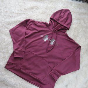Burgundy Under Armor hoodie